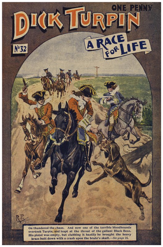 Dick Turpin (színes litó) alkotó: Robert Prowse Jnr