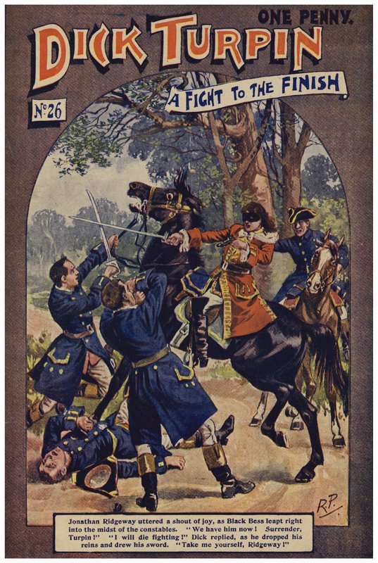 Dick Turpin (színes litó) alkotó: Robert Prowse Jnr