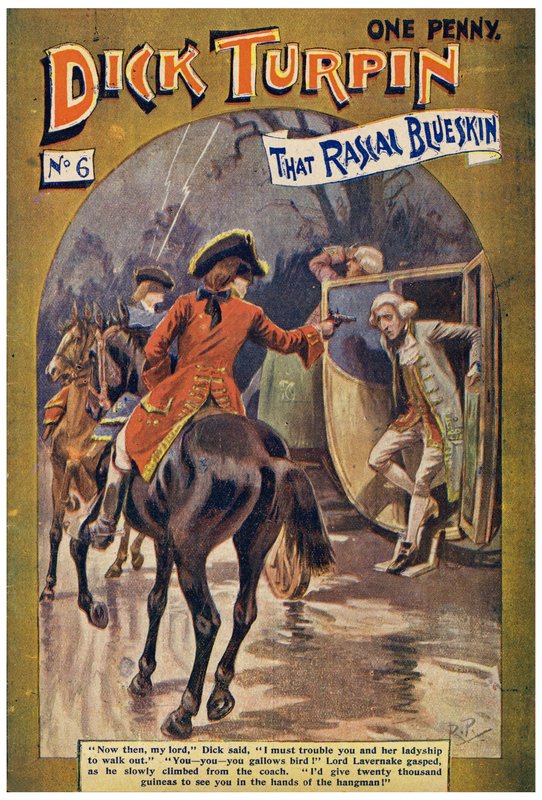 Dick Turpin (színes litó) alkotó: Robert Prowse Jnr