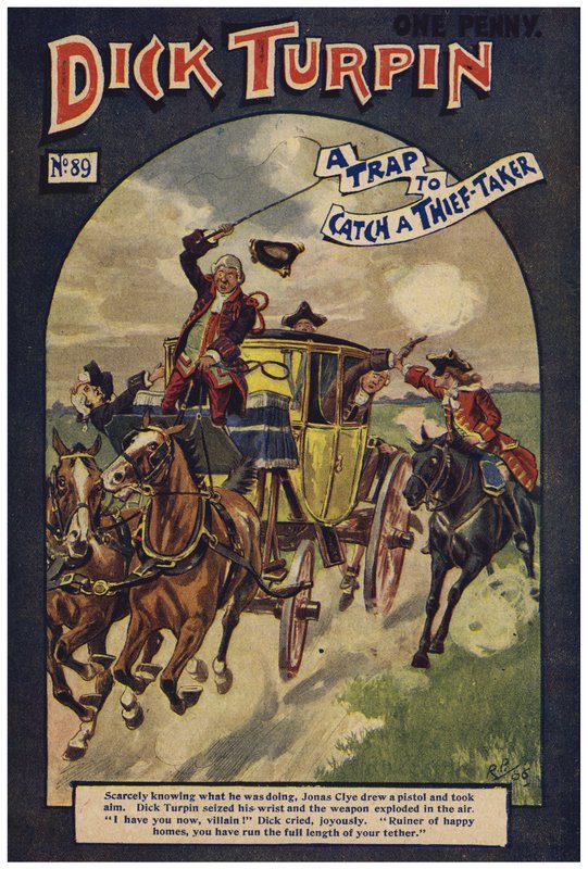 Dick Turpin (színes litó) alkotó: Robert Prowse Jnr
