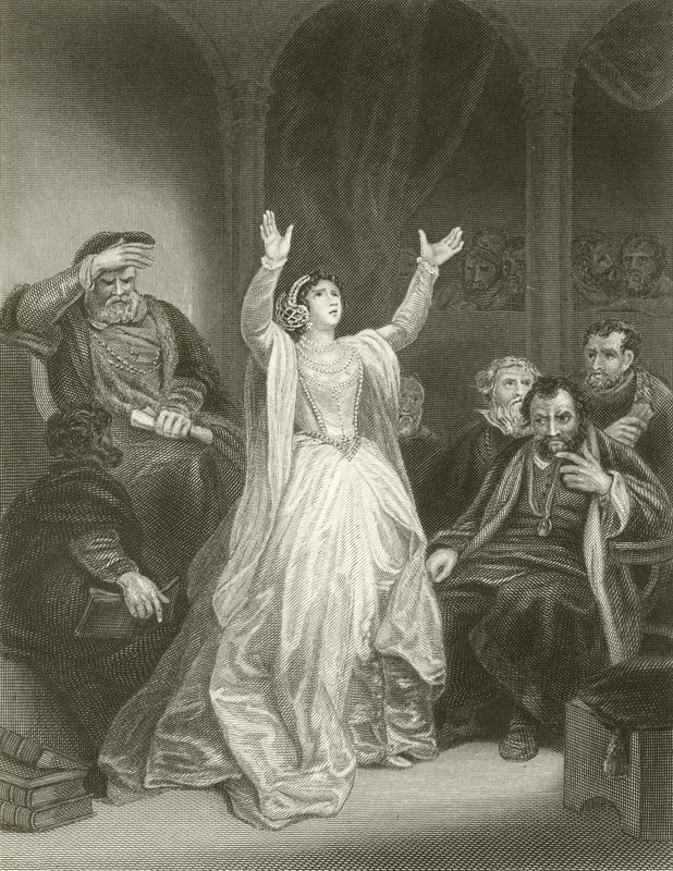 Boleyn Anne elítélése alkotó: Robert Smirke