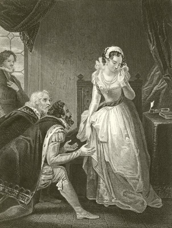 Lady Jane Gray visszautasítja a koronát alkotó: Robert Smirke