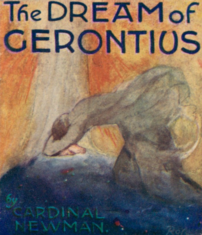 Illusztráció: Newman bíboros: Gerontius álma (színes litó) alkotó: Robert Traill Rose