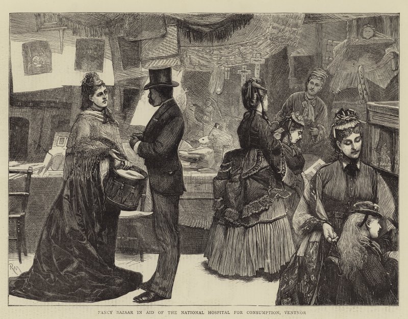 Fancy Bazaar a ventnori Nemzeti Fogyasztói Kórház támogatásában alkotó: Robert Walker Macbeth