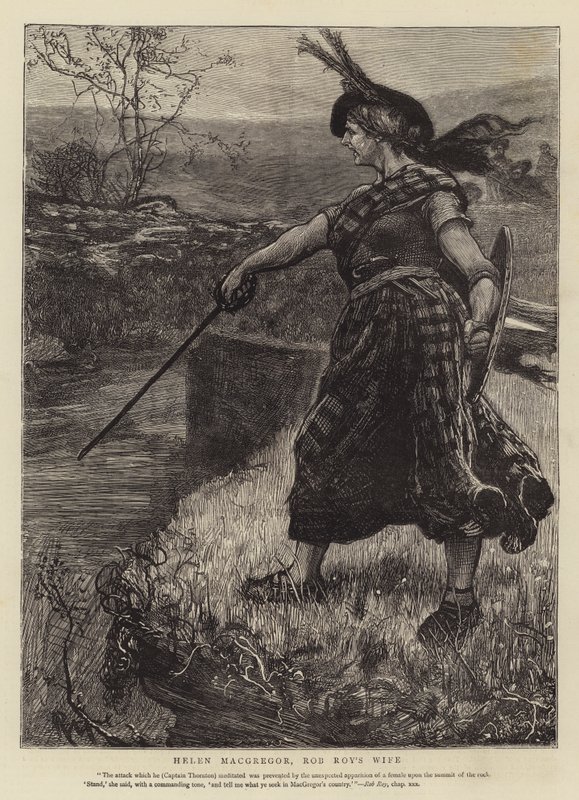 Helen Macgregor, Rob Roy felesége alkotó: Robert Walker Macbeth