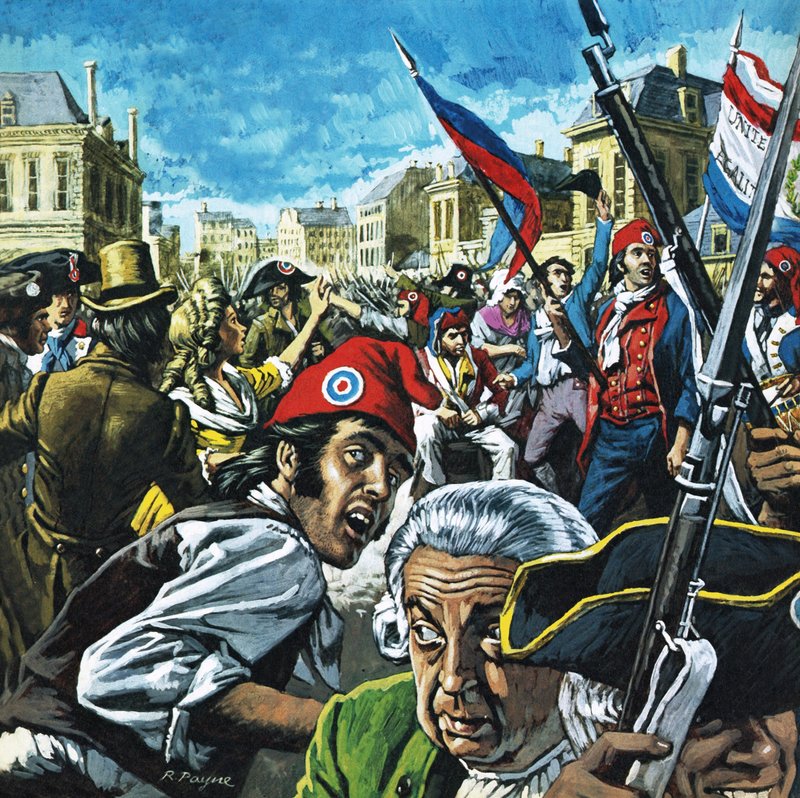 Francia forradalom alkotó: Roger Payne