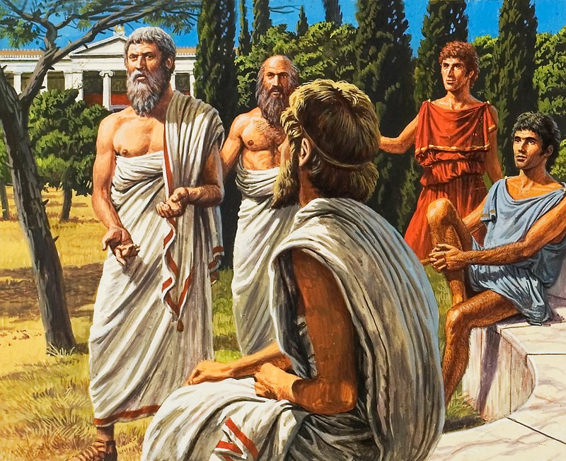 Platón filozófus alkotó: Roger Payne