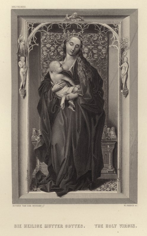 A Szent Szűz alkotó: Rogier van der Weyden