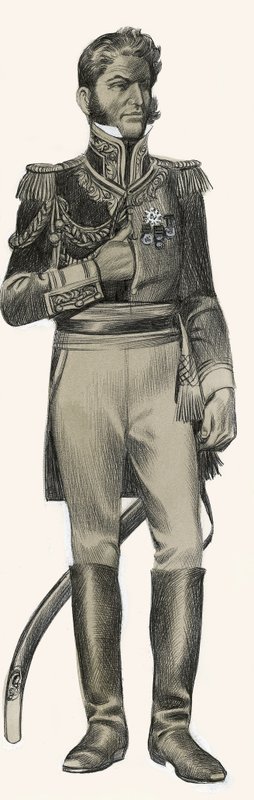 Antonio Lopez de Santa Anna alkotó: Ron Embleton