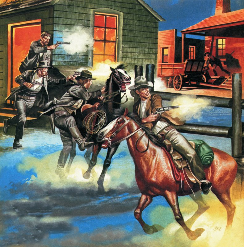 Billy the Kid -- a hírhedt fegyveres alkotó: Ron Embleton