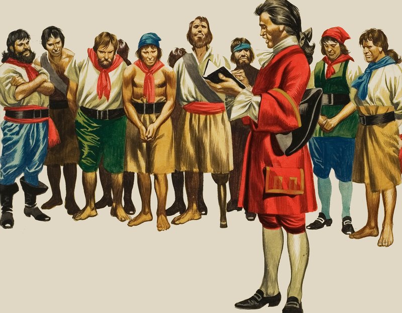 Bartholomew Roberts kapitány alkotó: Ron Embleton
