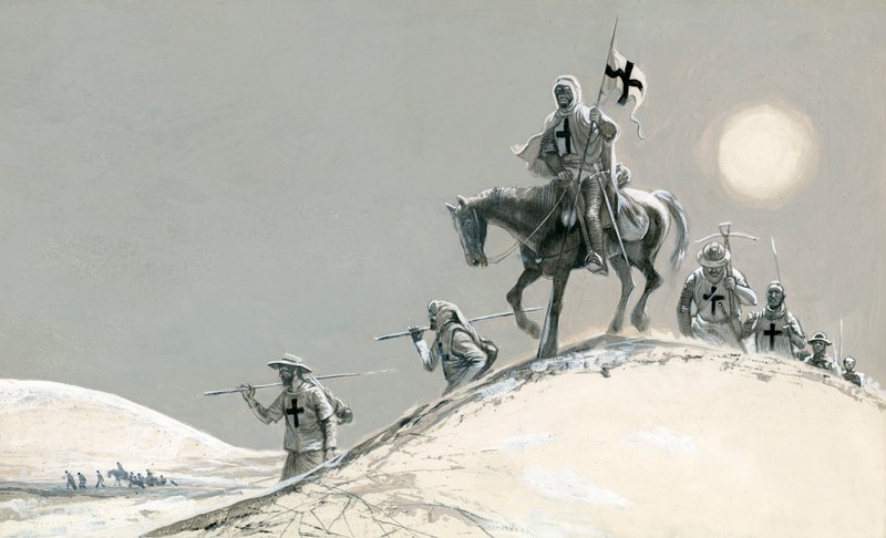 Keresztesek alkotó: Ron Embleton