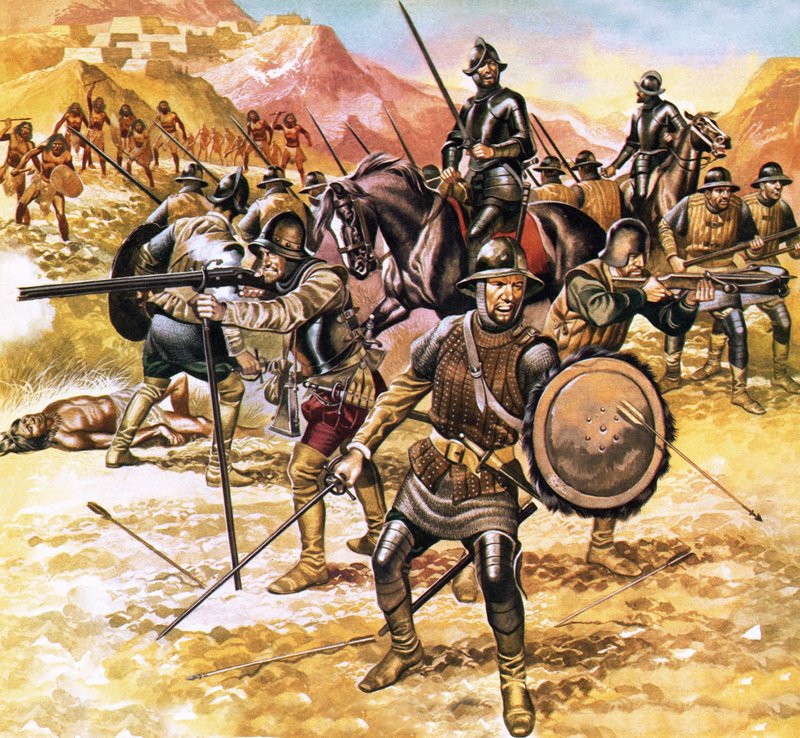 Francisco de Coronado amerikai nyugati expedíciója alkotó: Ron Embleton