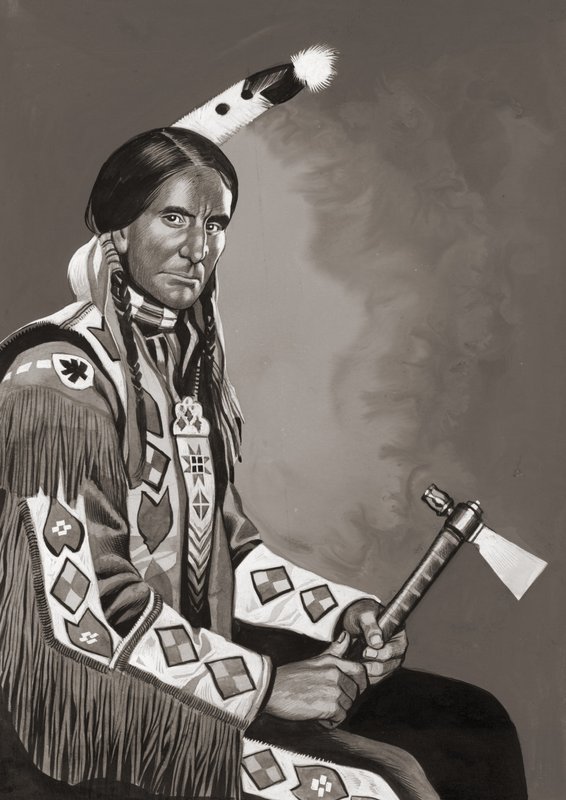 Szürke bagoly (gouache, papír) alkotó: Ron Embleton