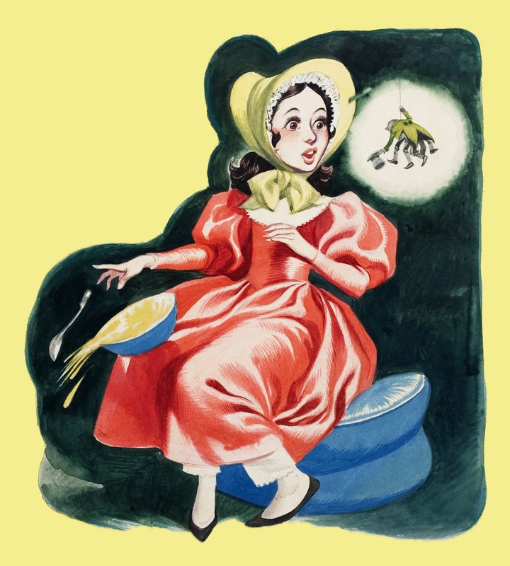 Little Miss Muffet alkotó: Ron Embleton