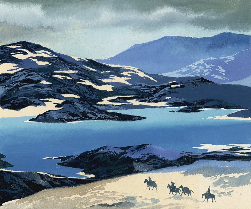 Marco Polo a Kínába vezető hosszú úton alkotó: Ron Embleton