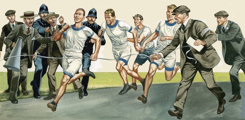 Futóverseny alkotó: Ron Embleton