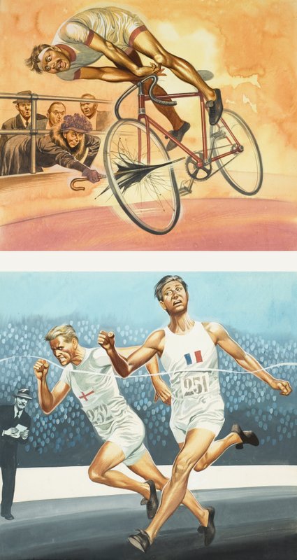 Sportolók alkotó: Ron Embleton