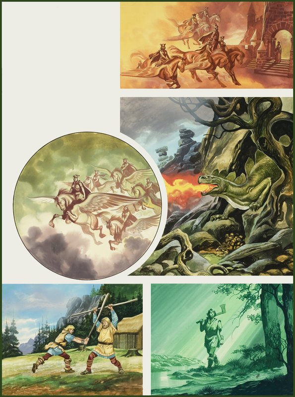 A Nibelungok gyűrűje alkotó: Ron Embleton