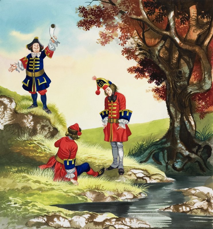 A három katona alkotó: Ron Embleton