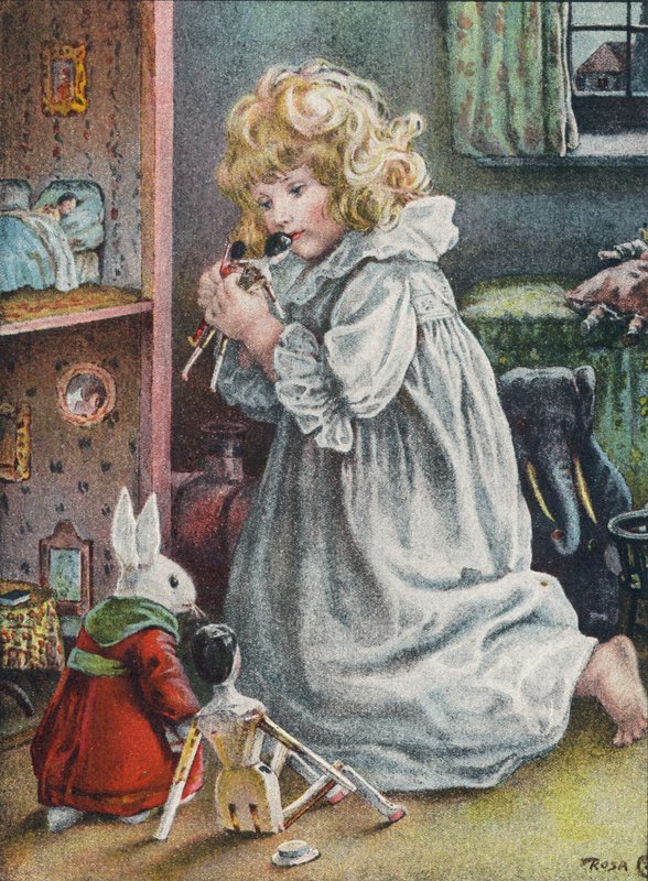Babák lefekvési ideje alkotó: Rosa Clementina Petherick