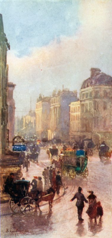 Az Oxford Street a Bond Street sarkából alkotó: Rose Maynard Barton