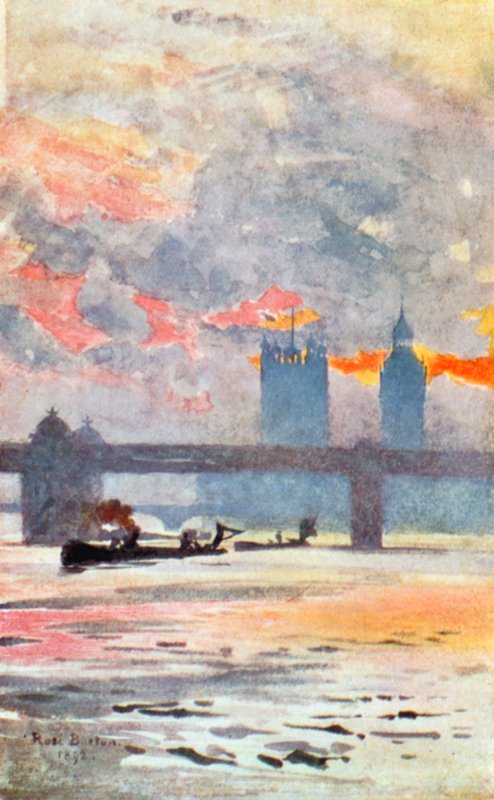 Temze, Charing Cross alkotó: Rose Maynard Barton