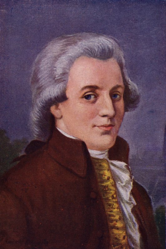 Mozart (színes litó) alkotó: Rudolf Klingsbogl