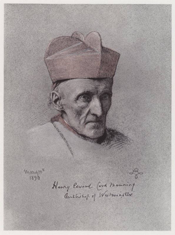 Manning bíboros (litho) alkotó: Rudolf Lehmann