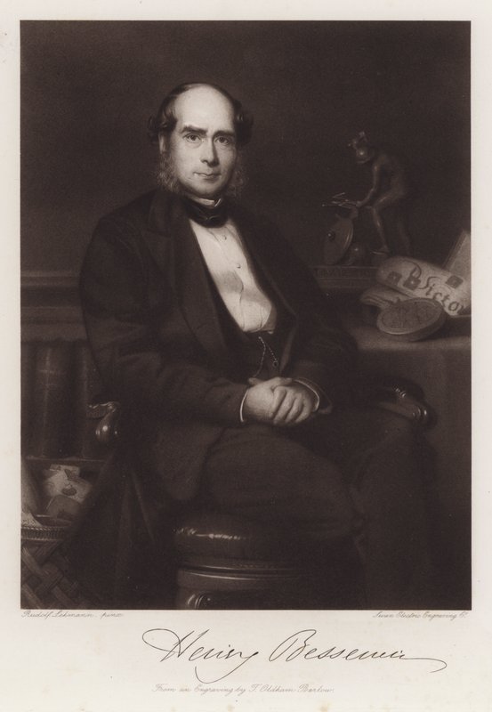 Henry Bessemer (litho) alkotó: Rudolf Lehmann
