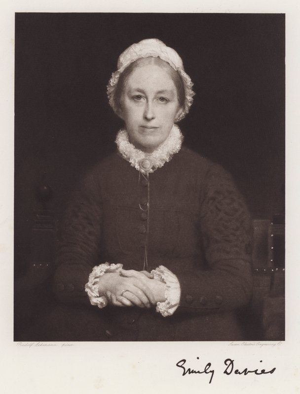Sarah Emily Davies (lithó) alkotó: Rudolf Lehmann