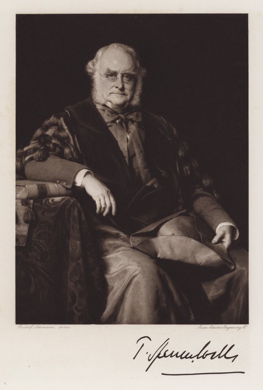 Sir Thomas Spencer Wells (litho) alkotó: Rudolf Lehmann