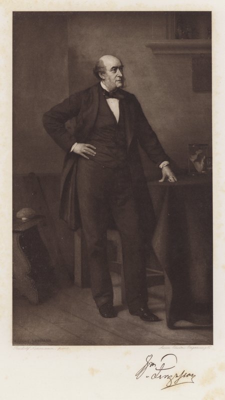 Sir William Fergusson (litho) alkotó: Rudolf Lehmann