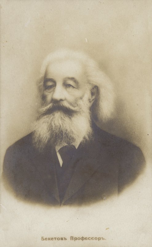 Nyikolaj Beketov, orosz fizikai kémikus, 19. század vége vagy 20. század eleje alkotó: Russian Photographer