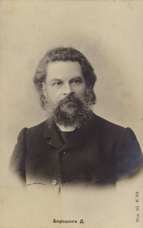 Alekszandr Porfiryevich Borodin orosz zeneszerző (1833-1887) alkotó: Russian Photographer