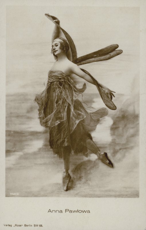 Anna Pavlova, orosz primabalerina (f/w fotó) alkotó: Russian Photographer