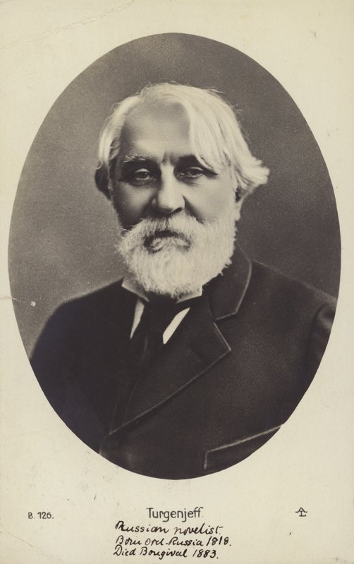 Ivan Turgenyev (1818-1883) orosz regényíró, novellaíró és drámaíró alkotó: Russian Photographer