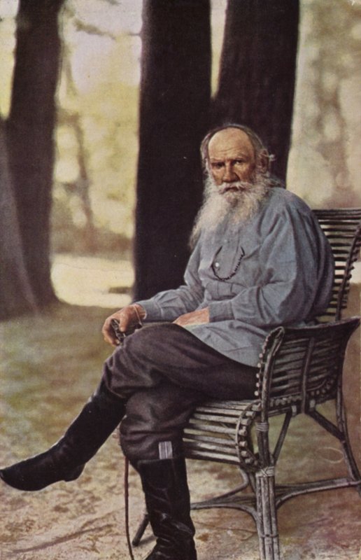 Lev Tolsztoj (1828-1910), orosz regényíró, novellaíró és drámaíró alkotó: Russian Photographer