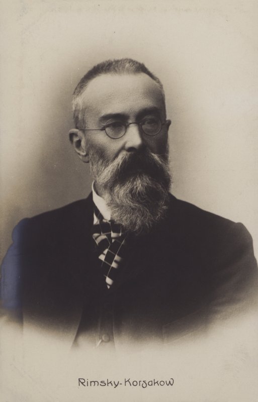 Nyikolaj Rimszkij-Korszakov orosz zeneszerző. alkotó: Russian Photographer