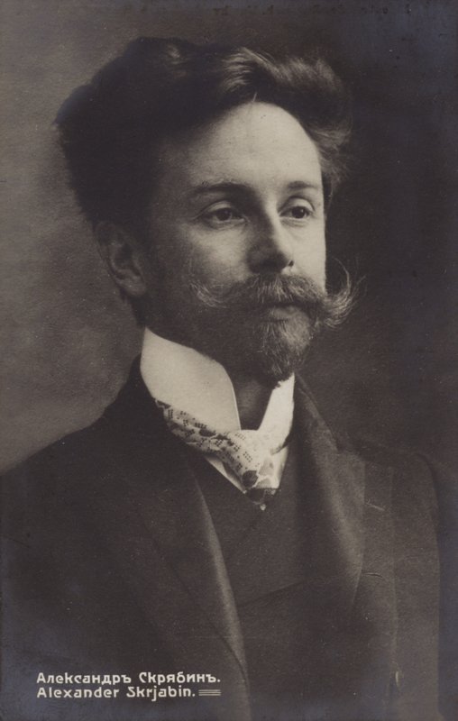 Alexander Skrjabin portréja alkotó: Russian Photographer