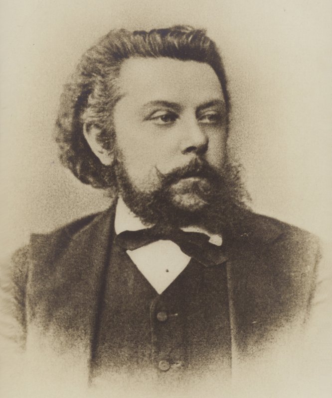 Szerény Muszorgszkij portréja alkotó: Russian Photographer