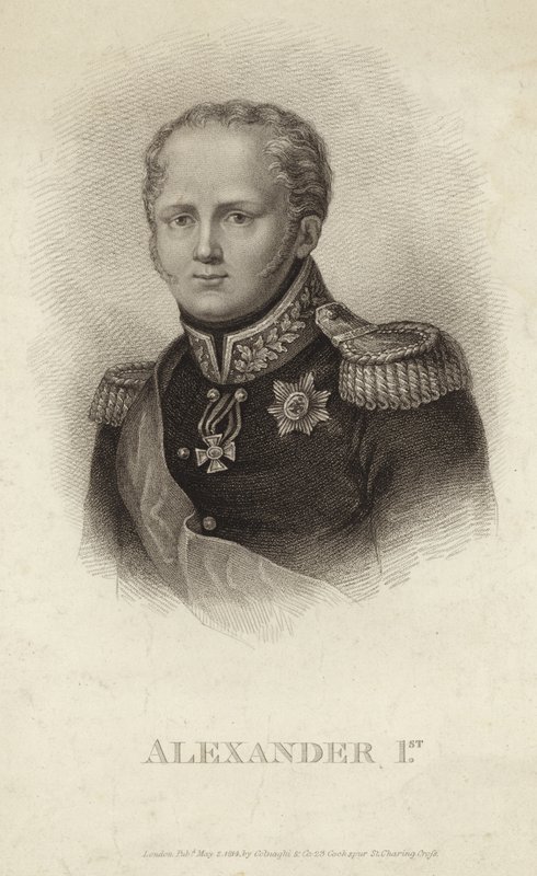 1. Sándor - Oroszország császára (1777-1825) alkotó: Russian School