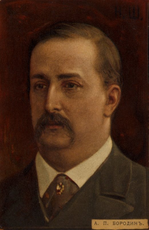 Alekszandr Porfiryevich Borodin orosz zeneszerző (1833-1887) alkotó: Russian School