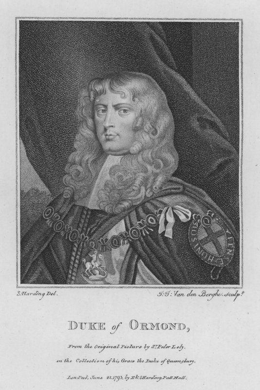 Ormond hercege (metszet) alkotó: S. (after) Harding
