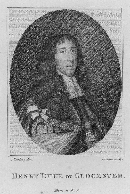 Henry Duke of Glocester (metszet) alkotó: S. (after) Harding