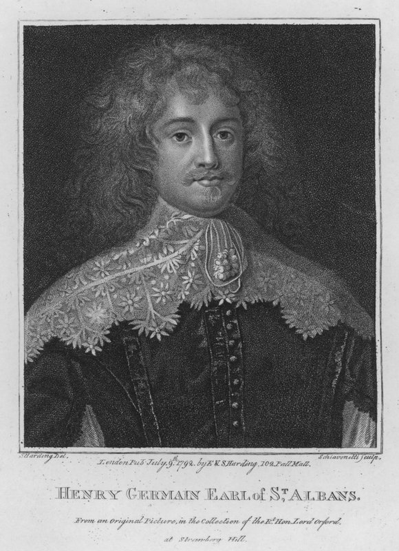 Henry Geermain, St Albans grófja (metszet) alkotó: S. (after) Harding