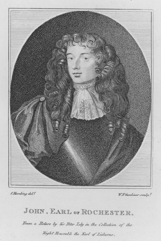 John, Earl of Rochester (metszet) alkotó: S. (after) Harding