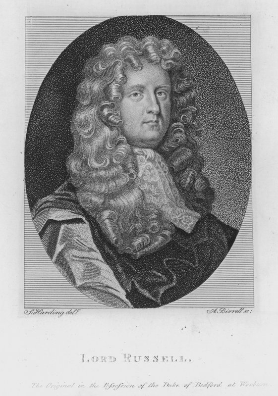 Lord Russell (metszet) alkotó: S. (after) Harding