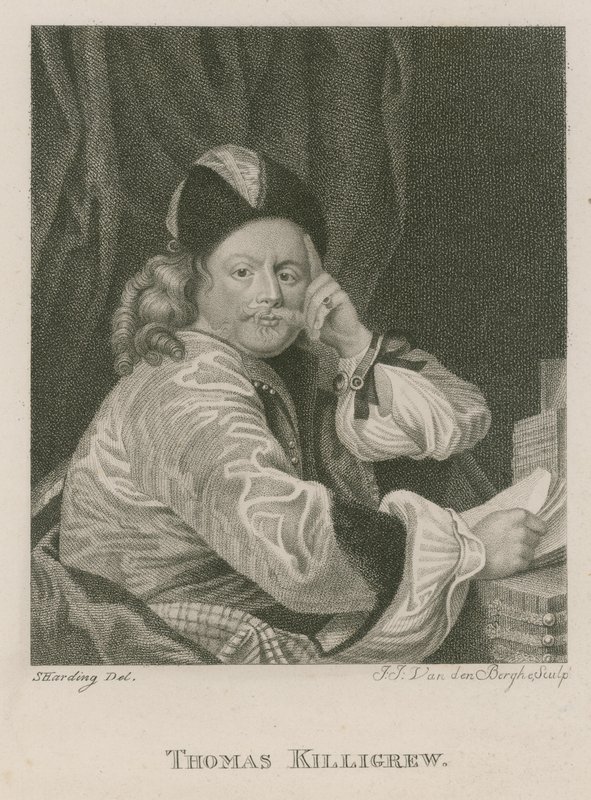 Thomas Killigrew drámaíró és színházi menedzser alkotó: S. Harding