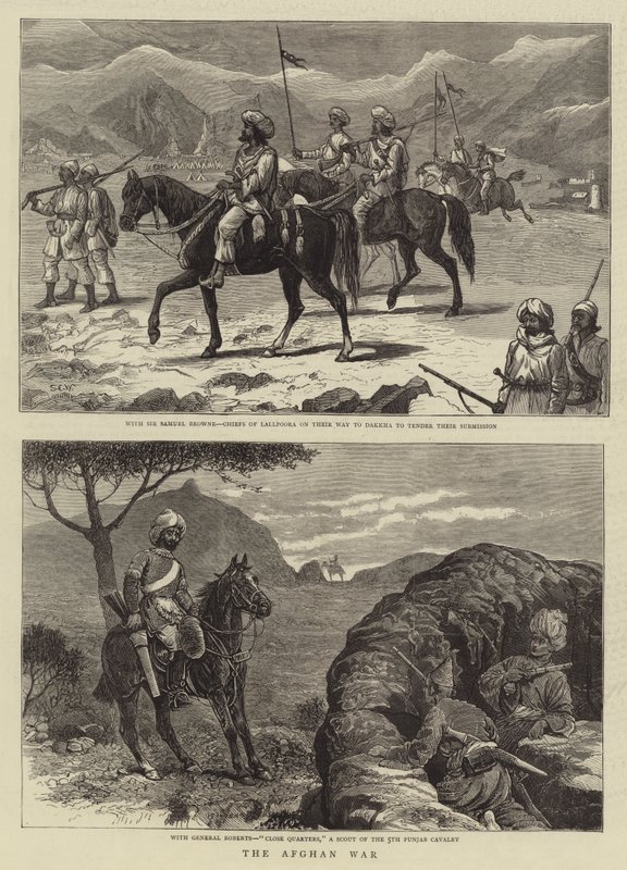 Az afgán háború alkotó: Samuel Edmund Waller